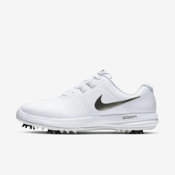 Nike Air Zoom Victory - Férfi Golf Cipő - Fehér/Szürke/Platina/Metal